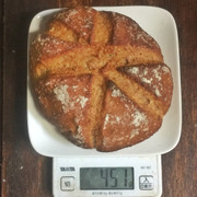 加水率100%で焼くハードパンの写真