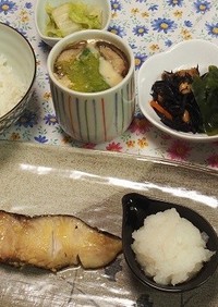 妄想海外大戸屋※銀鱈の西京焼き定食