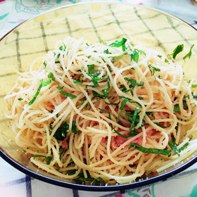 簡単! 我が家の たらこスパゲティ