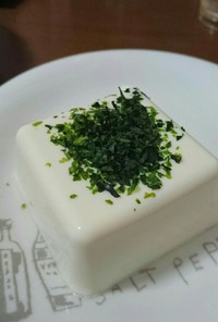 青のり豆腐