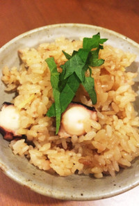 蛸飯〜炊飯器で簡単、美味しい！