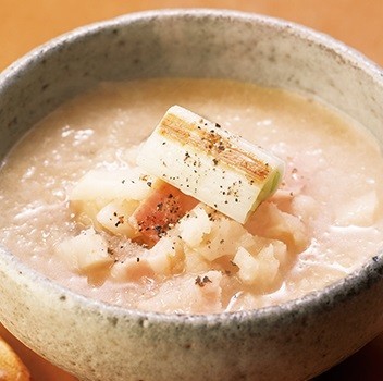 蓮根スープ黒胡椒風味の画像