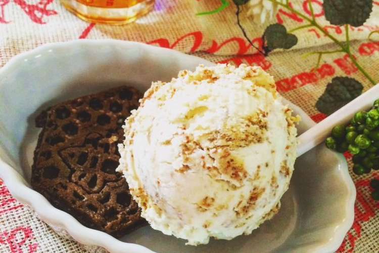 簡単 余った生クリームで クッキーアイス レシピ 作り方 By たまきのパパ クックパッド 簡単おいしいみんなのレシピが355万品