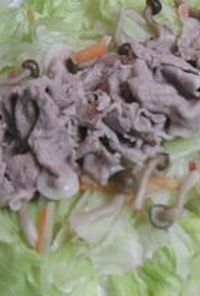 豚しゃぶ＆ゆで野菜サラダ