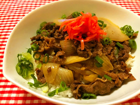 定番 牛丼