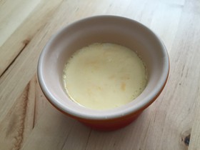 卵白不使用!離乳食におすすめ簡単プリン
