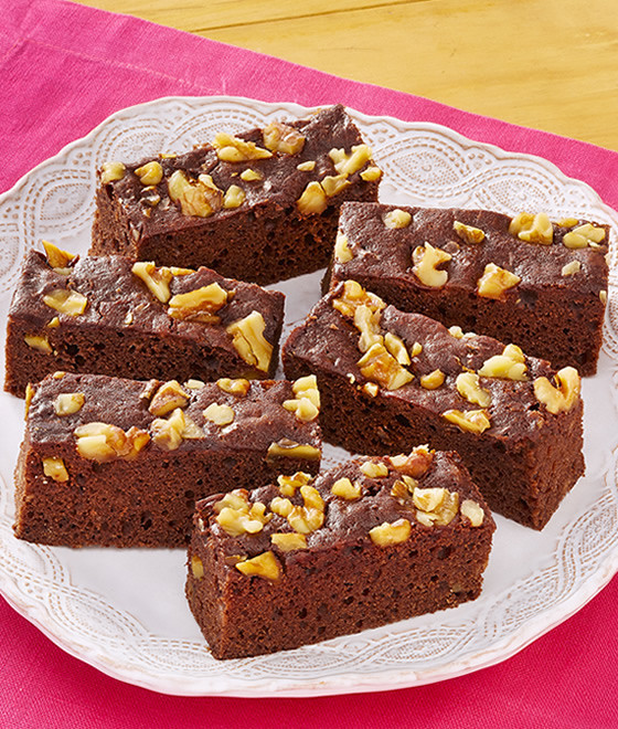 ファッジーココアブラウニーのレシピ