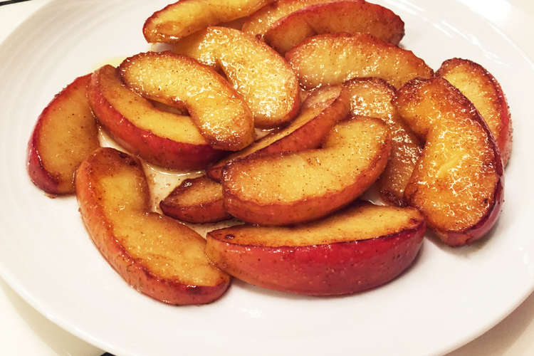 超簡単 1番美味しいリンゴの食べ方 レシピ 作り方 By 8529 クックパッド