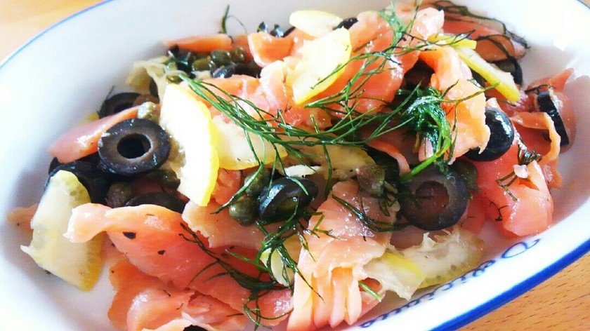 ザクロサーモンのレシピ