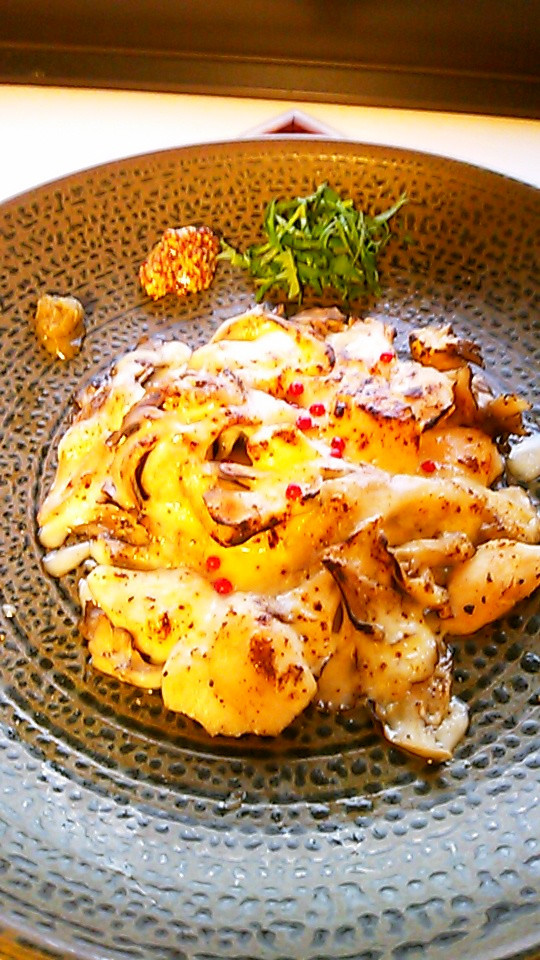 ササミ舞茸チーズ焼きの画像