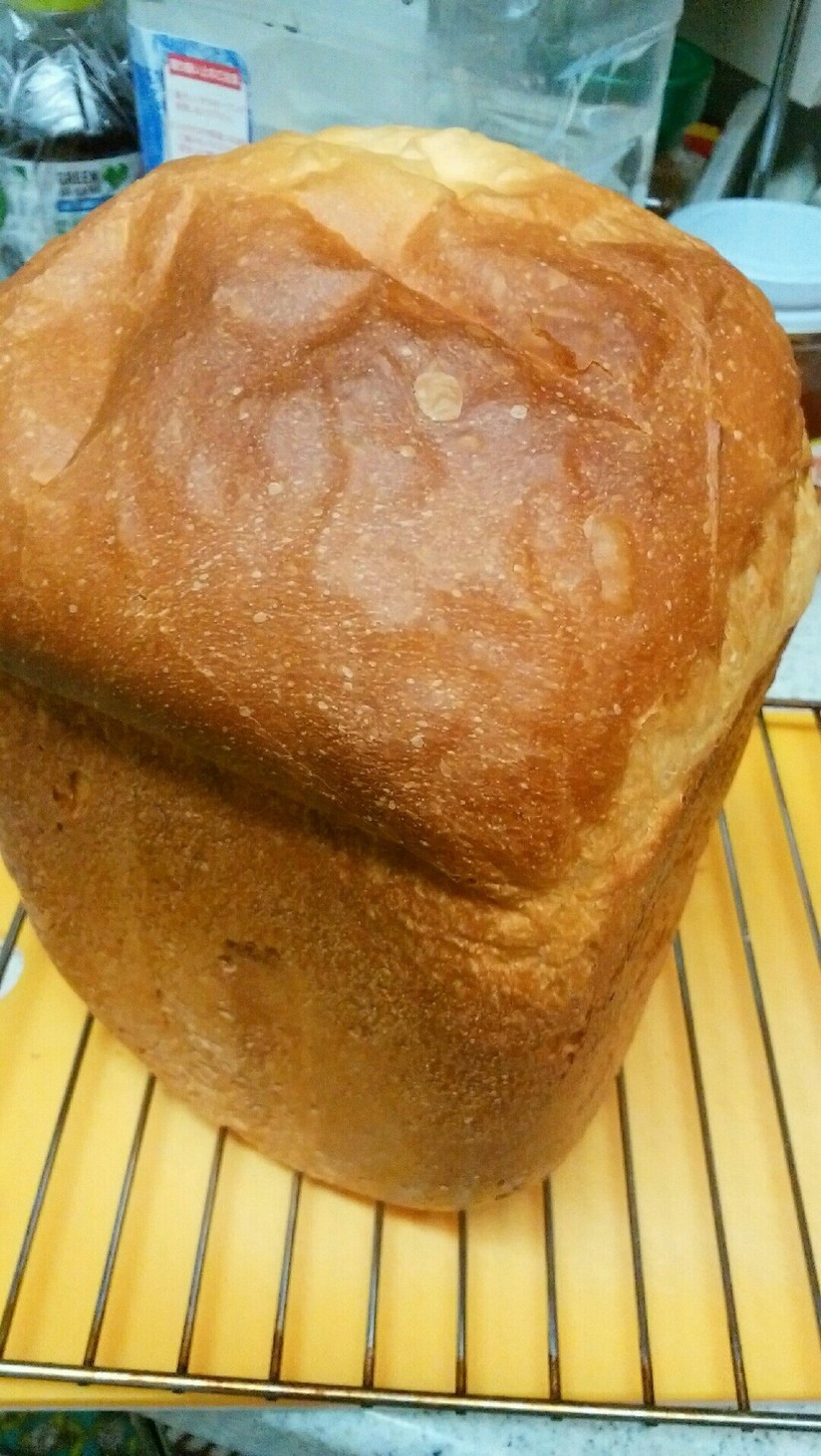 カスピ海ヨーグルトのふわふわ食パン☆の画像