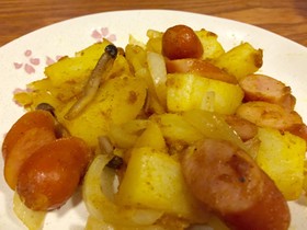 カレーチーズ味✳︎ジャーマンポテト