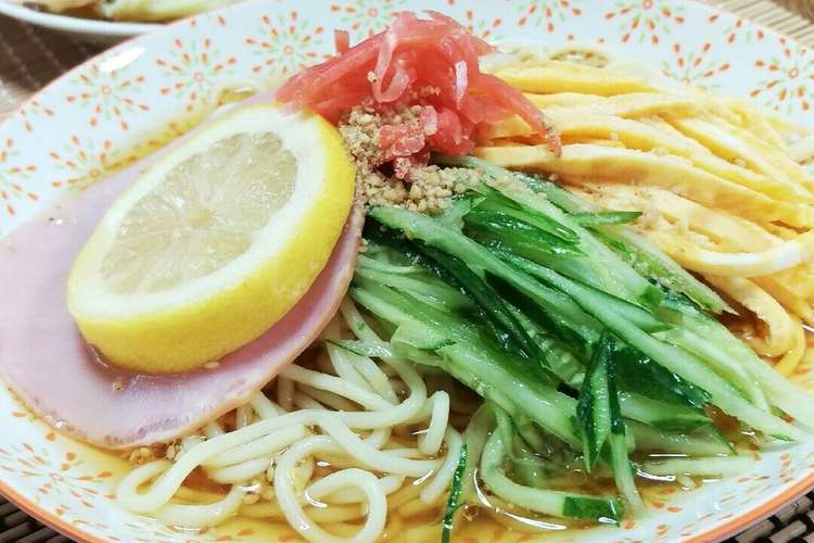 つゆだく冷やし中華 手作りたれで食欲倍 レシピ 作り方 By もえちゃんはは クックパッド 簡単おいしいみんなのレシピが354万品