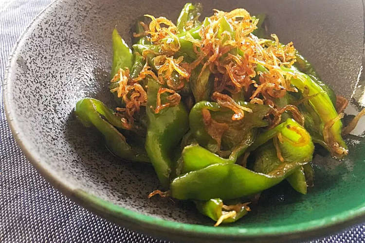 万願寺とうがらしのじゃこ炒め レシピ 作り方 By Yokko115 クックパッド