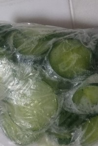 夏野菜・胡瓜の保存方法