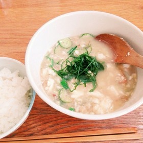 簡単!アジで美味しいかちょーの冷汁