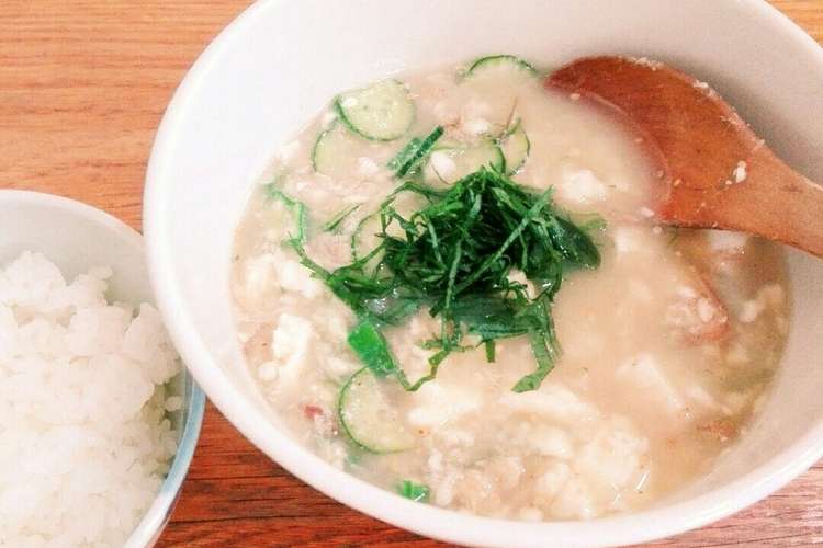 簡単 アジで美味しいかちょーの冷汁 レシピ 作り方 By かちょーレシピ クックパッド