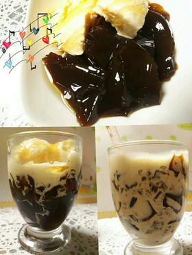 ☆デザート☆簡単コーヒーゼリー☆
