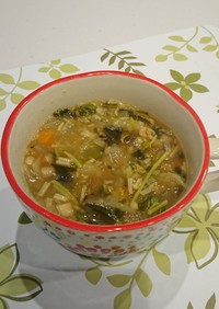 野菜たっぷり健康スープ