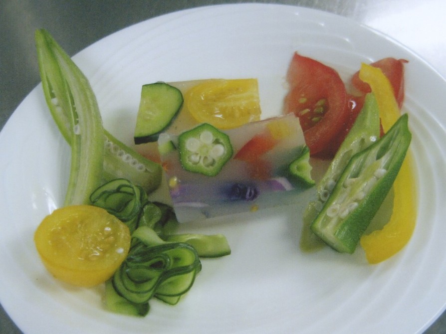 【京都丹波】夏野菜のゼラチン寄せの画像