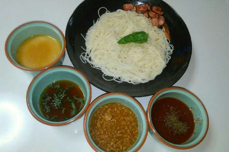 得する人損する人の素麺ツユいろいろ レシピ 作り方 By きのこや クックパッド 簡単おいしいみんなのレシピが354万品