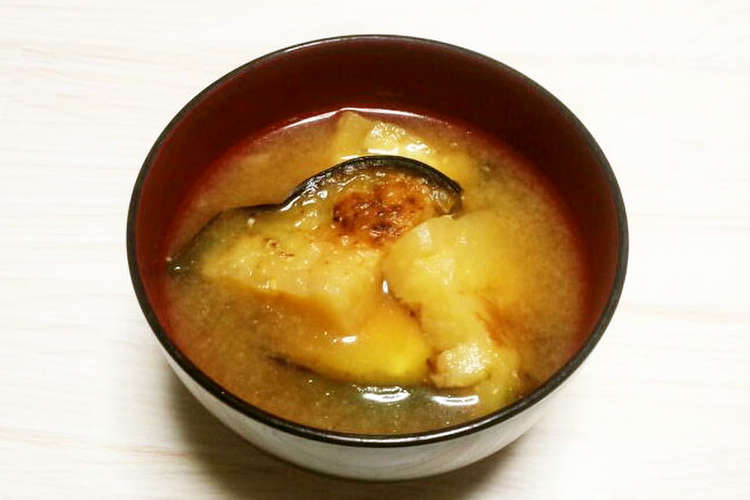 白なす とろなす 青大丸ナス のお味噌汁 レシピ 作り方 By ハートフルキッチン麗 クックパッド
