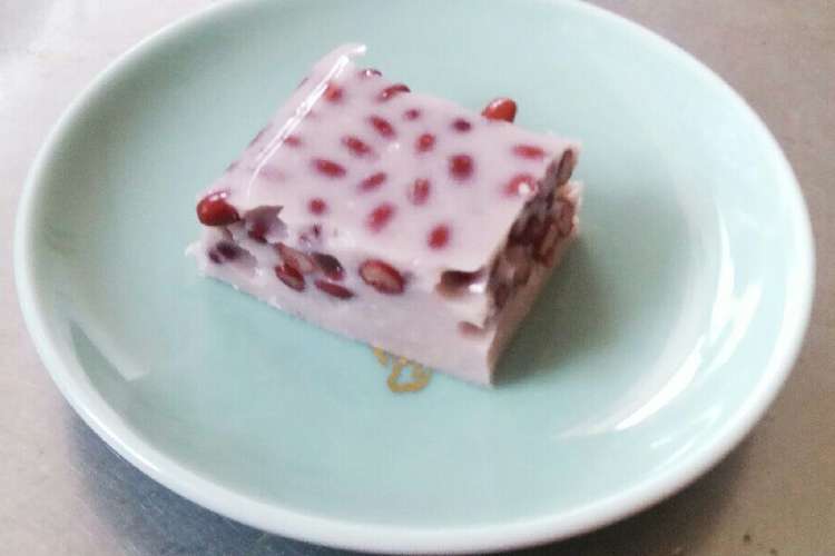 Gfcf ココナッツミルクの小豆寒天 レシピ 作り方 By のぞきぱんだ クックパッド 簡単おいしいみんなのレシピが360万品