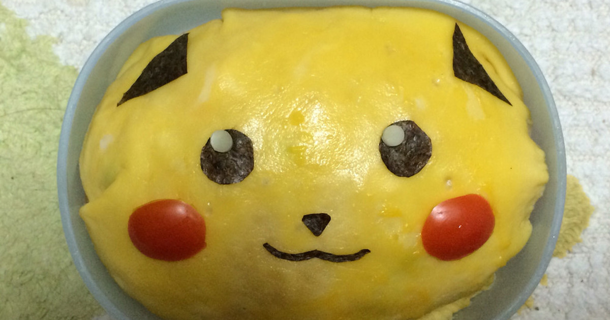 ピカチュウの顔だけ簡単キャラ弁 レシピ 作り方 By クックにのちゃん クックパッド 簡単おいしいみんなのレシピが359万品