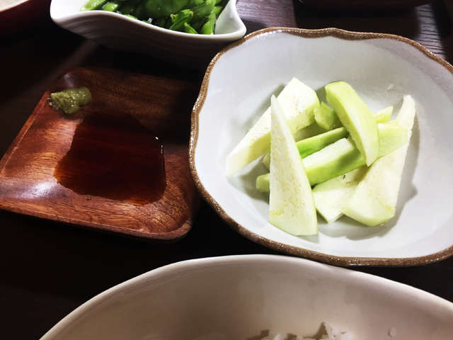 カンタンすぎ 水ナスのお刺身 レシピ 作り方 By Kmamicafe クックパッド