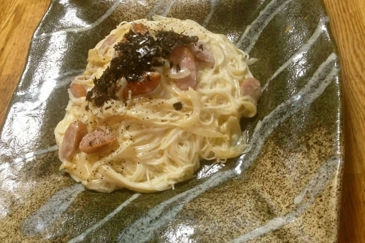 素麺deなんちゃって和風カルボナーラ レシピ 作り方 By Uki3 クックパッド 簡単おいしいみんなのレシピが354万品