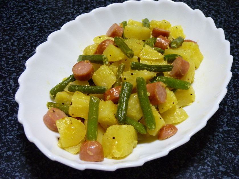 インゲンと玉ねぎのソテー レシピ