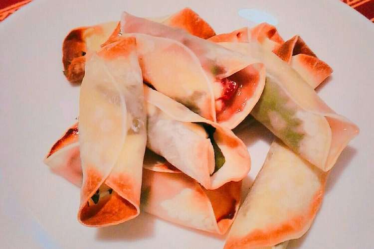 餃子の皮で 絶品おつまみ レシピ 作り方 By ちちょーん クックパッド 簡単おいしいみんなのレシピが355万品