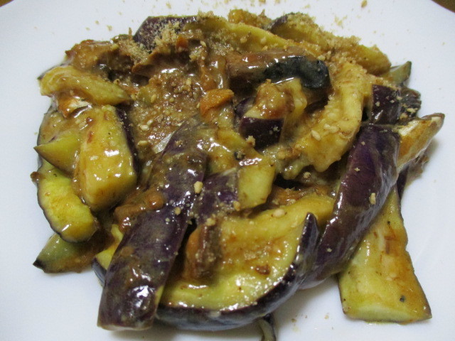茄子とサバの味噌煮缶でマヨネーズ炒め☆の画像