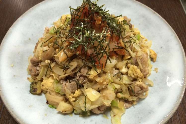 糖質オフ 米抜き炒飯 レシピ 作り方 By フランス料理主任忠丸 クックパッド