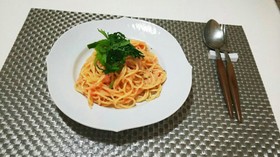 簡単!たらマヨパスタ