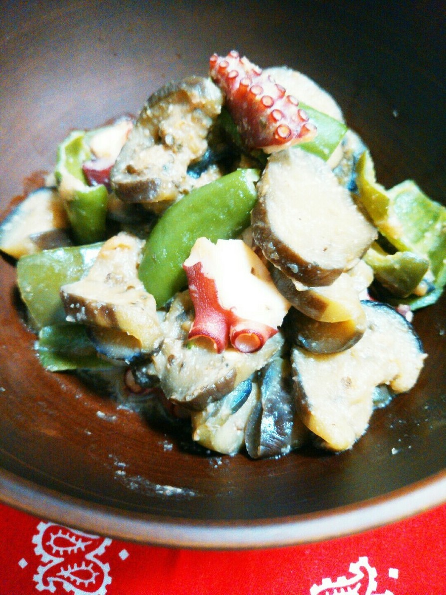 天草名物ぶたあえ☆ぶた＝たこ！の画像