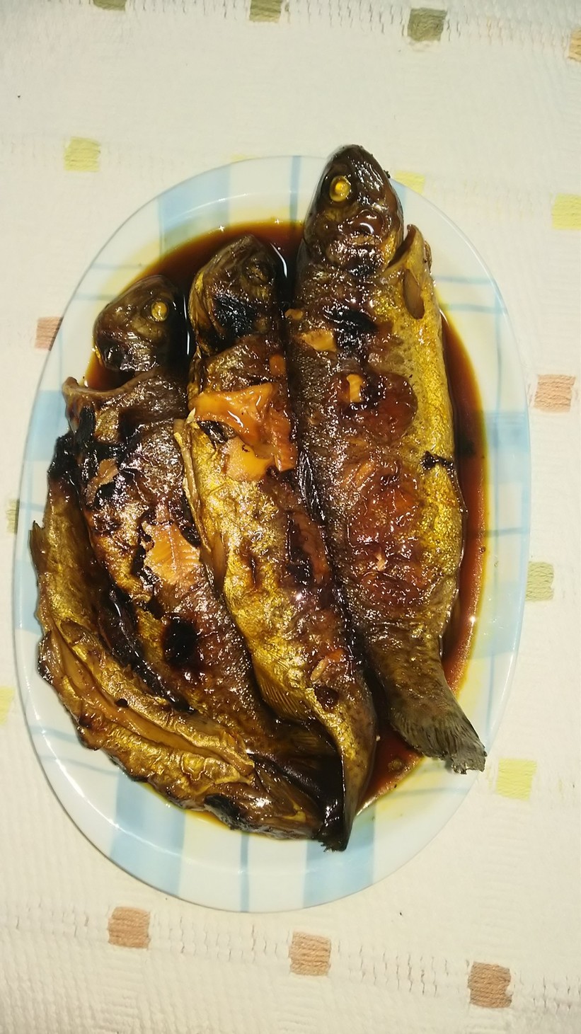 川魚の甘露煮