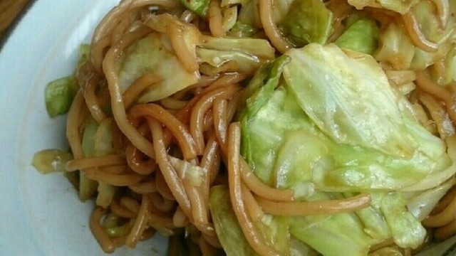 qの〆の味 焼肉のたれ焼きそば レシピ 作り方 By 弓 莉 クックパッド
