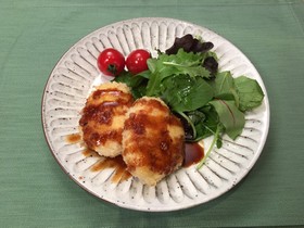 豆腐とコーンのコロッケ