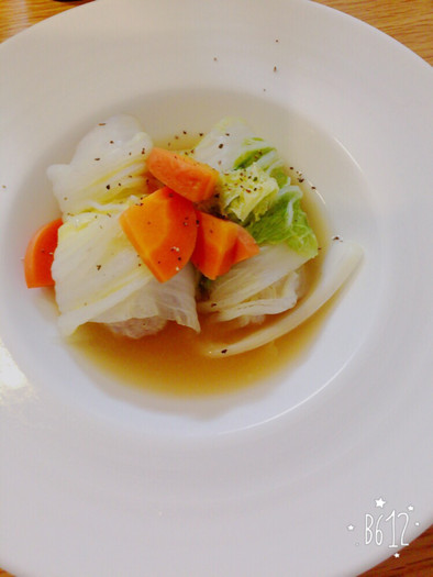 【主菜】簡単♡ロール白菜の写真