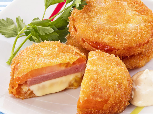 トマトのスパムチーズフライ レシピ 作り方 By イオンワールドフェア クックパッド 簡単おいしいみんなのレシピが356万品