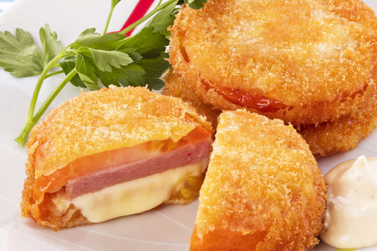 トマトのスパムチーズフライ レシピ 作り方 By イオンワールドフェア クックパッド 簡単おいしいみんなのレシピが360万品