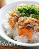 節約レシピ!豚肉のみぞれ丼