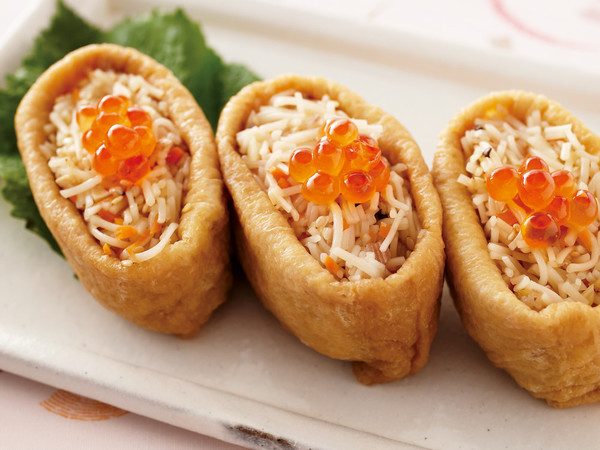 そうめんのいなりずし