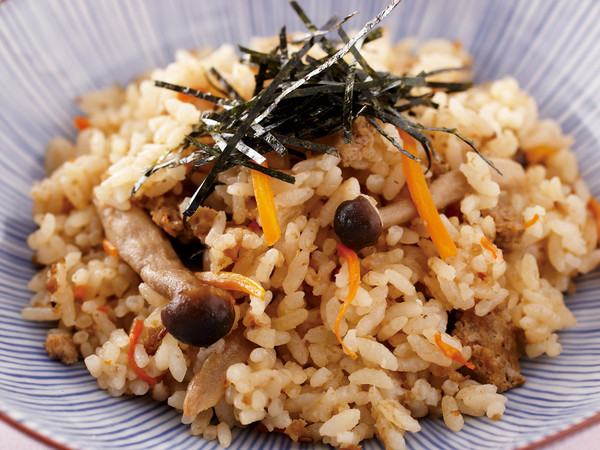 焼き肉のタレ炊き込みご飯