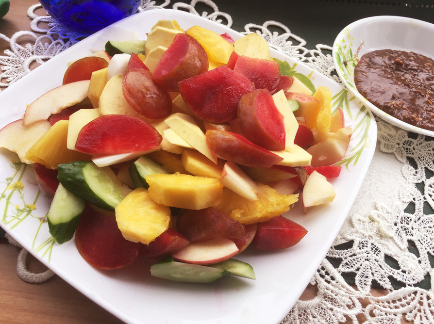 インドネシア♡甘辛フルーツサラダの画像