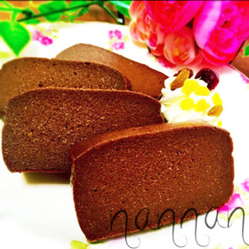 ミキサーで♡いつものお豆腐チョコケーキ♡