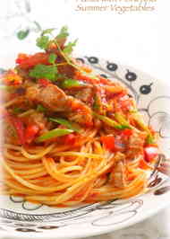 みんなが作ってる 夏野菜 パスタ トマトソースのレシピ クックパッド 簡単おいしいみんなのレシピが357万品