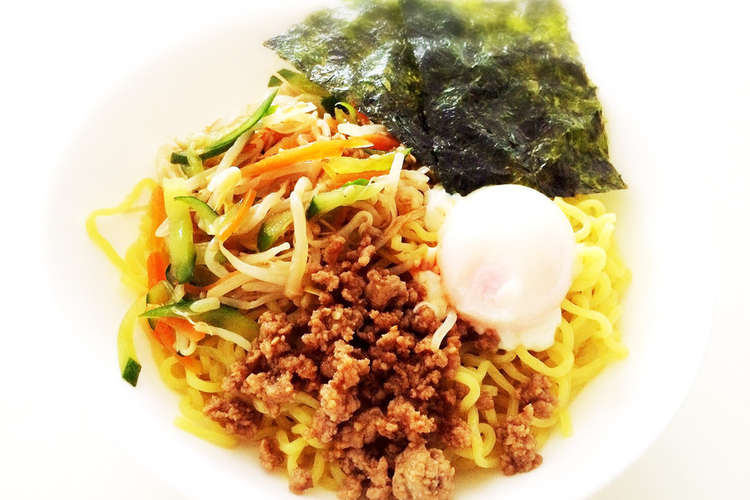 ビビンバ冷麺 簡単麺料理 アレンジ麺 レシピ 作り方 By サヨちんクック クックパッド 簡単おいしいみんなのレシピが357万品