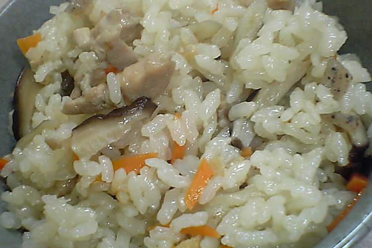 お鍋で炊き込み 鶏五目御飯 レシピ 作り方 By Annkoronn クックパッド 簡単おいしいみんなのレシピが355万品